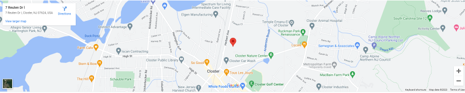 A map of the location of the store.